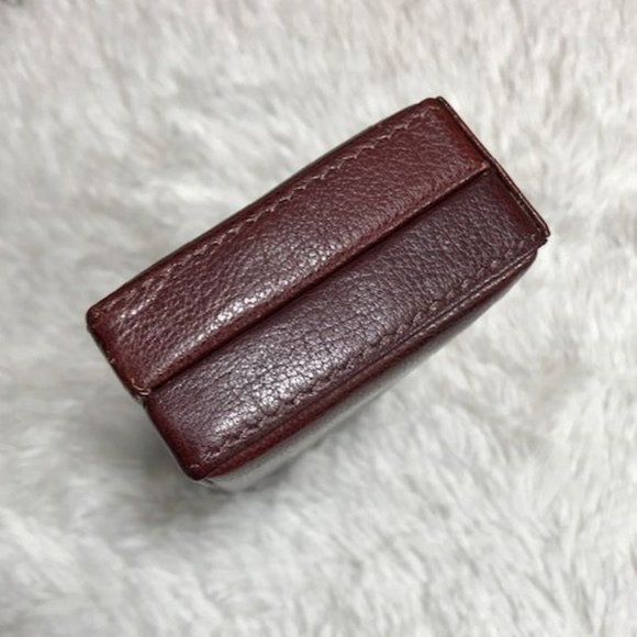 Genuine Italian Leather Cedar Wood Hygrometer Humidor w/ Storage Bag & Punch - Picture 7 of 13